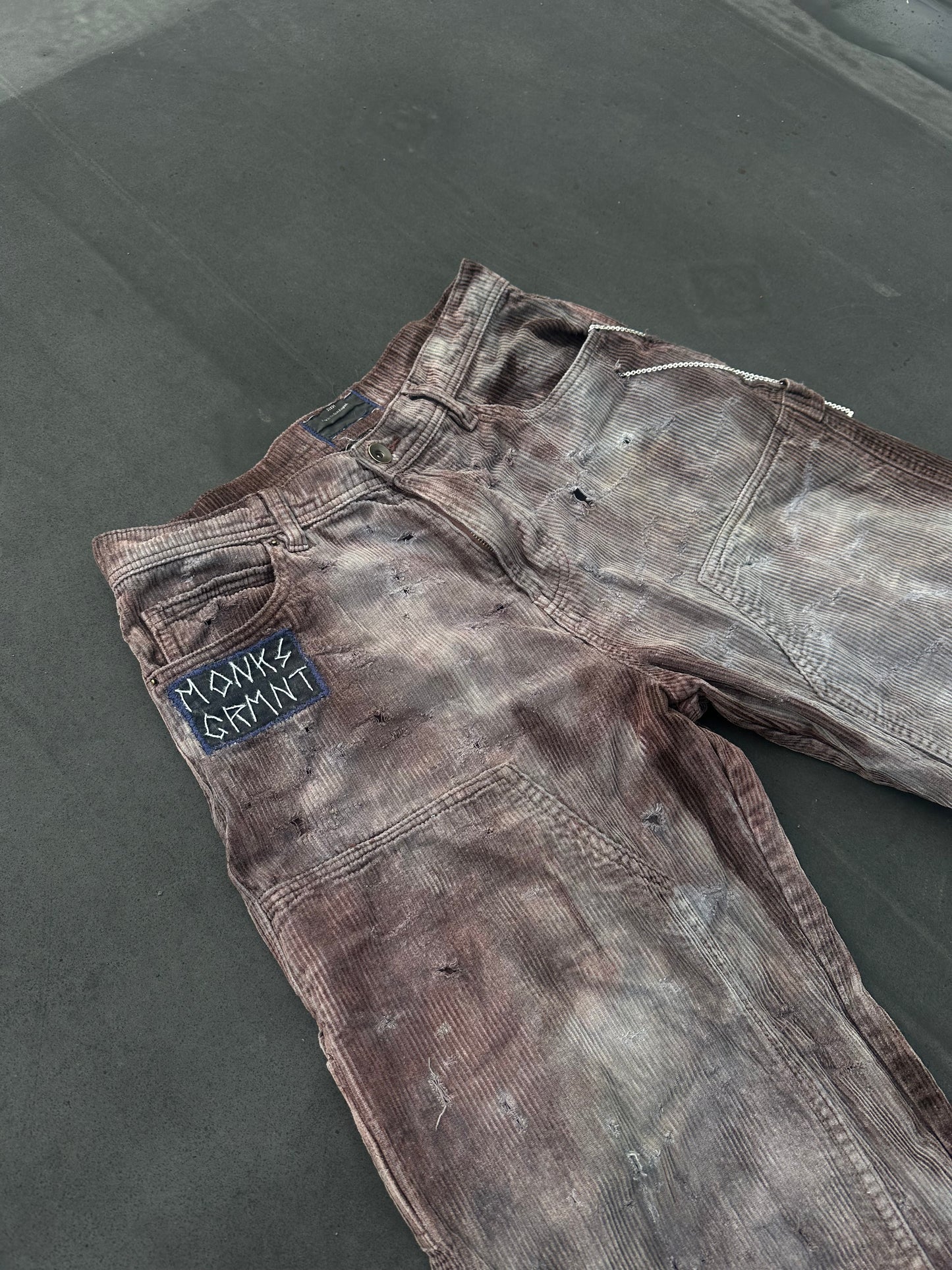 Bleach Dye Corduroy