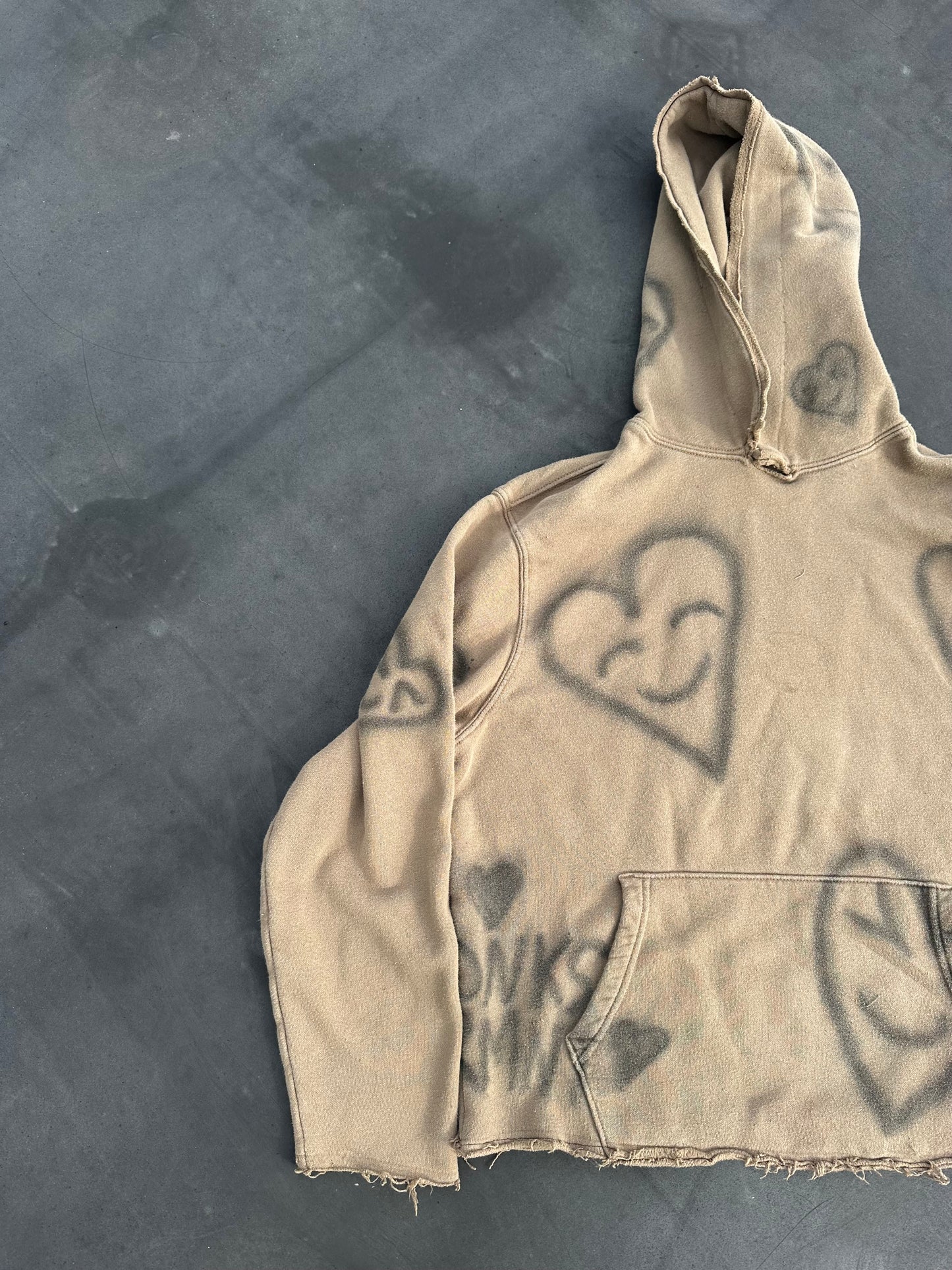 Airbrush Heart Hoodie