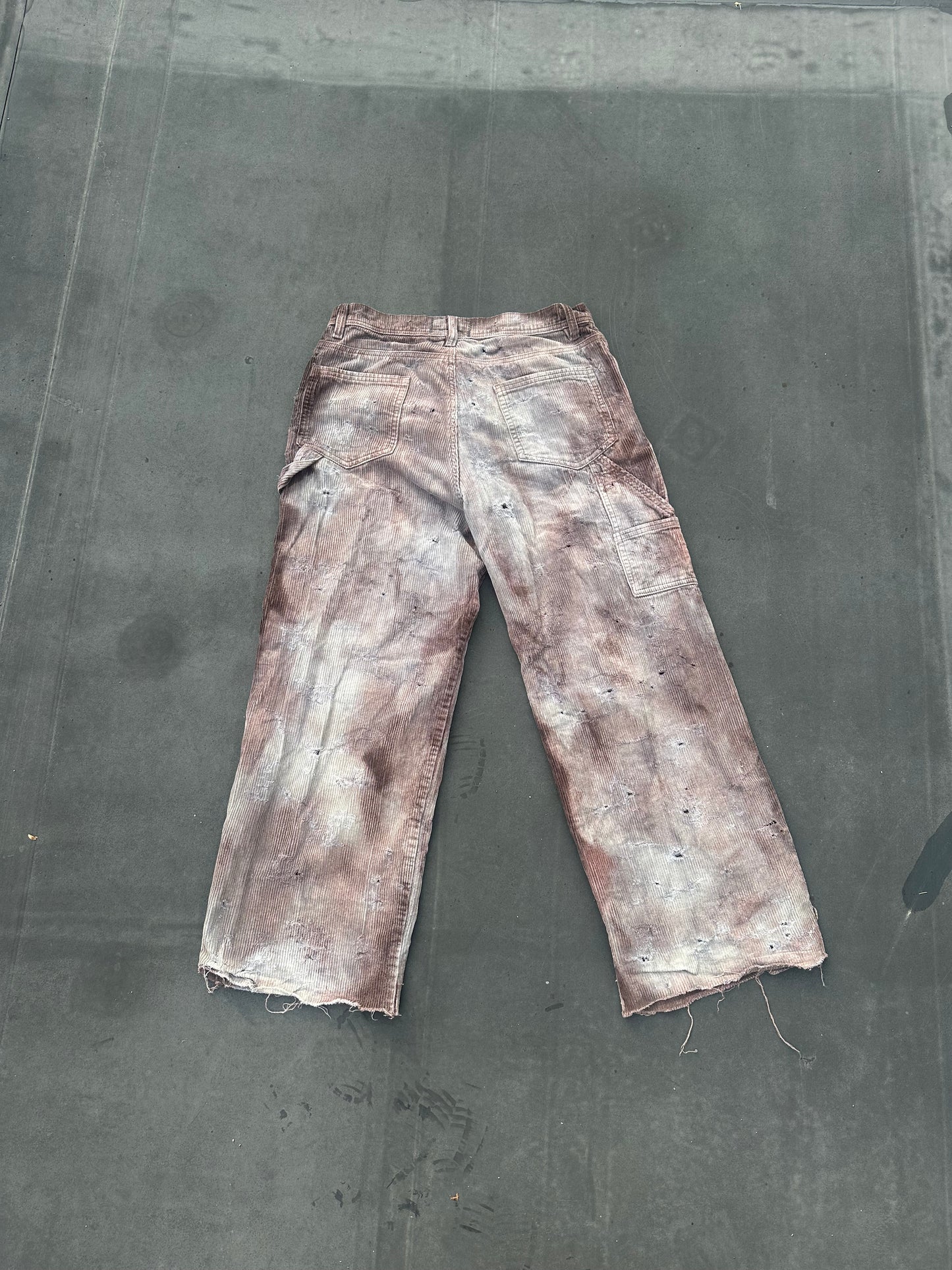 Bleach Dye Corduroy